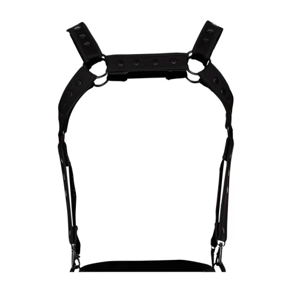 Schwarzer Brust-Harness 05 von Cut4Men kaufen | Fesselliebe