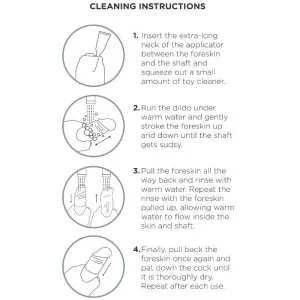 ♥ Realistischer Dildo Ungeschnittenes Beige 15 cm von King Cock ♥