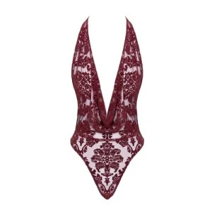 ♥ F386 Body Kink Royal mit Wasserfallausschnitt von Noir Handmade ♥