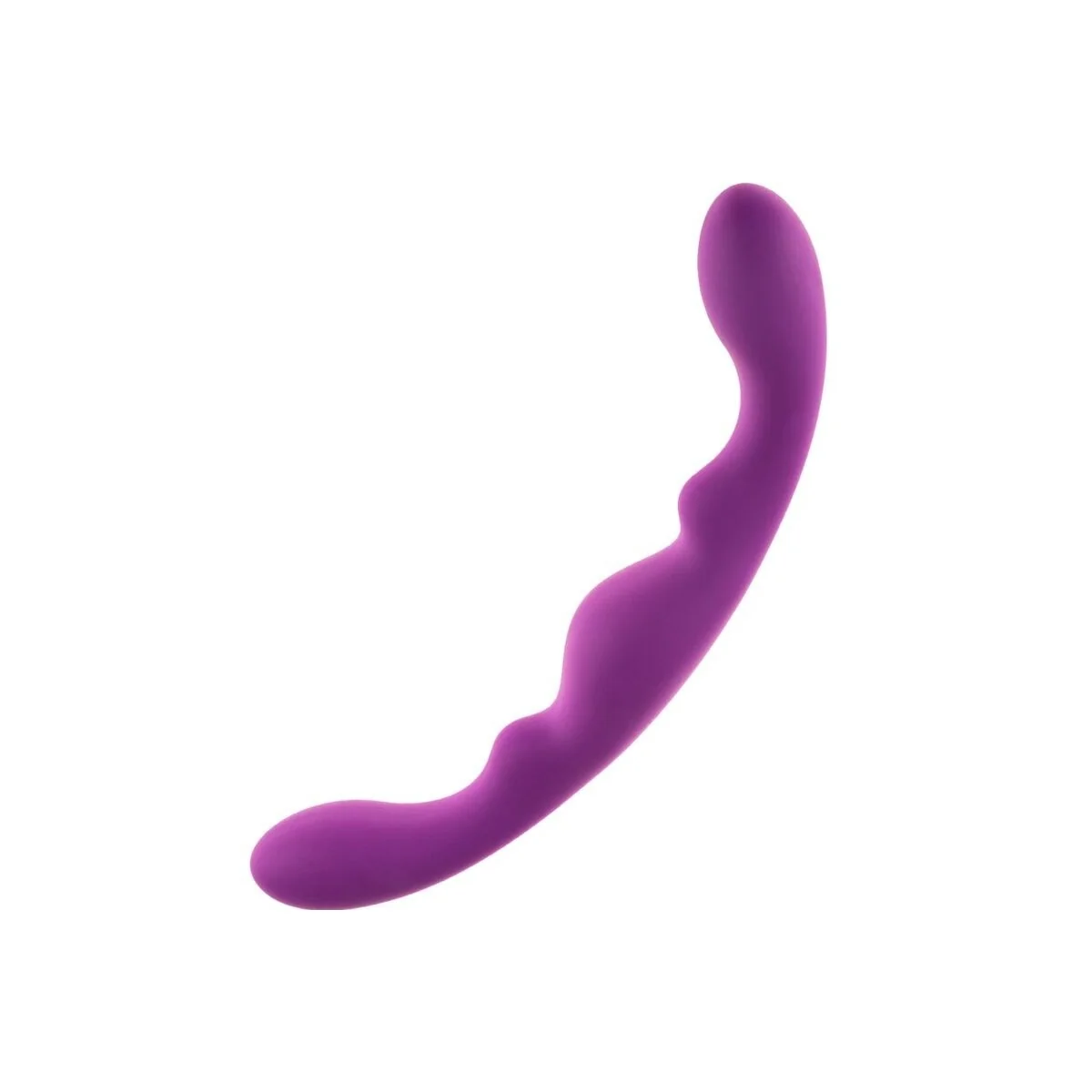 Luna Dildo Doppelpenetration Violettes Silikon 25 cm von Alive kaufen | Fesselliebe
