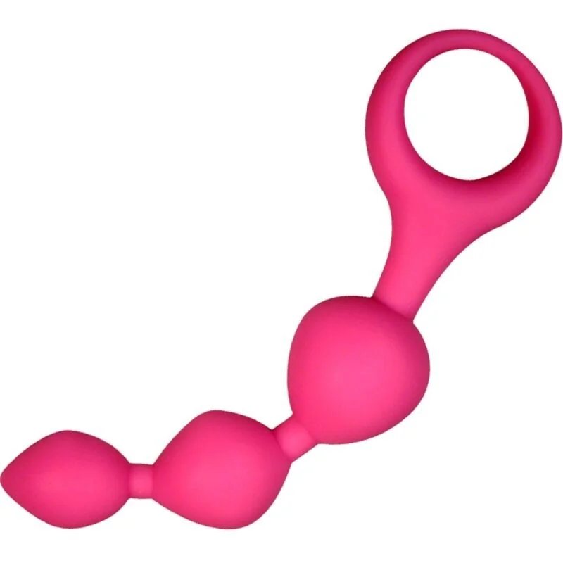 Triball Rosa Silikon Analkugeln 15 cm von Alive kaufen | Fesselliebe