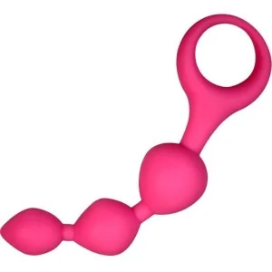 Triball Rosa Silikon Analkugeln 15 cm von Alive kaufen | Fesselliebe