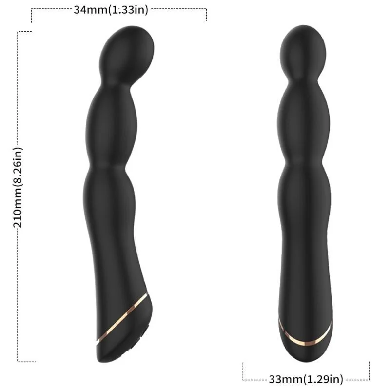 Bambu Vibrator Einstellbar Schwarz von Armony Vibrators kaufen | Fesselliebe