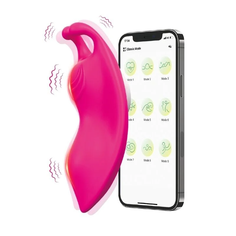 Honeybee Tragbares Höschenvibrator G-Spot Fuchsia -mit kostenloser App von Armony Wearables kaufen | Fesselliebe