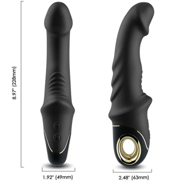 Joyblade Dildo Vibrator Rotator Schwarz von Armony Vibrators kaufen | Fesselliebe