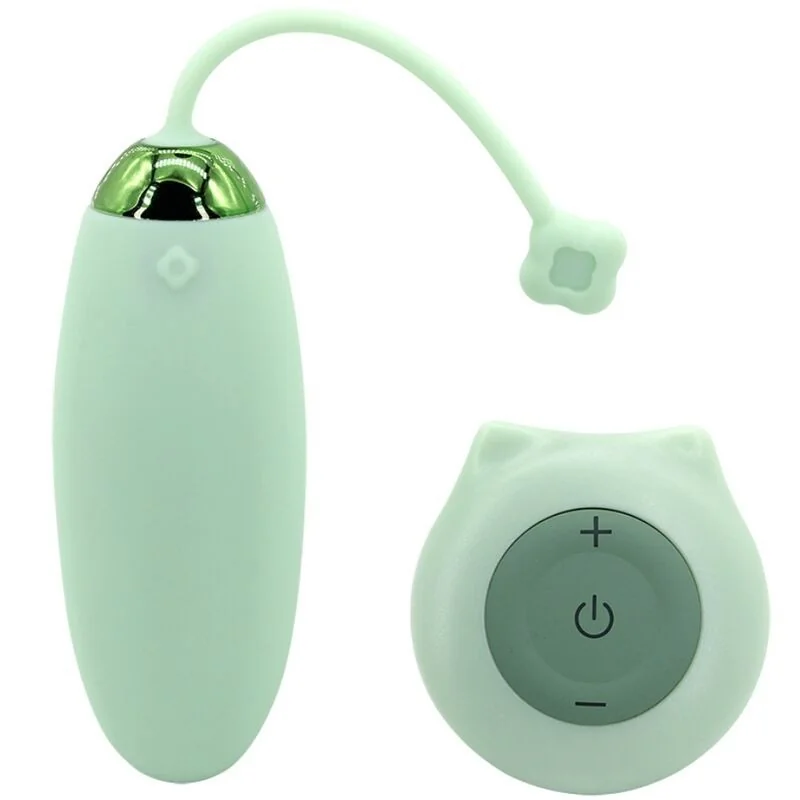 Kitty Fun Egg Vibrator mit Fernbedienung 10 Vibrationen Grün von Armony Stimulators kaufen | Fesselliebe