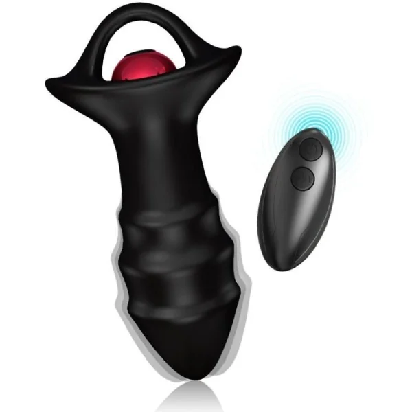 Kylin Fingervibrator & Analplug mit Fernbedienung Schwarz von Armony Anal kaufen | Fesselliebe