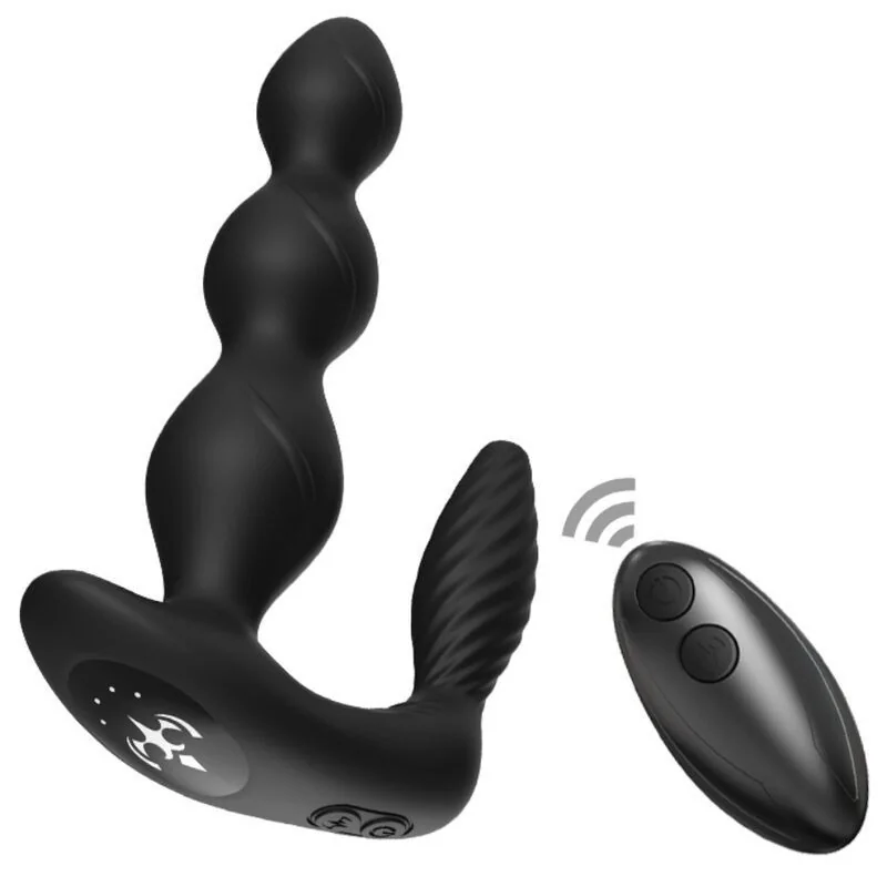 Manfun Vibrator & Stimulator Anal Plug mit Fernbedienung Schwarz von Armony Anal kaufen | Fesselliebe