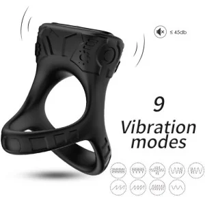 Ringvibrator & Multiposition Schwarz von Armony For Him kaufen | Fesselliebe
