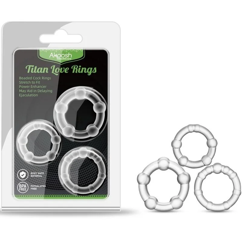 Titan Love Perlenring Fleisch von Armony For Him kaufen | Fesselliebe