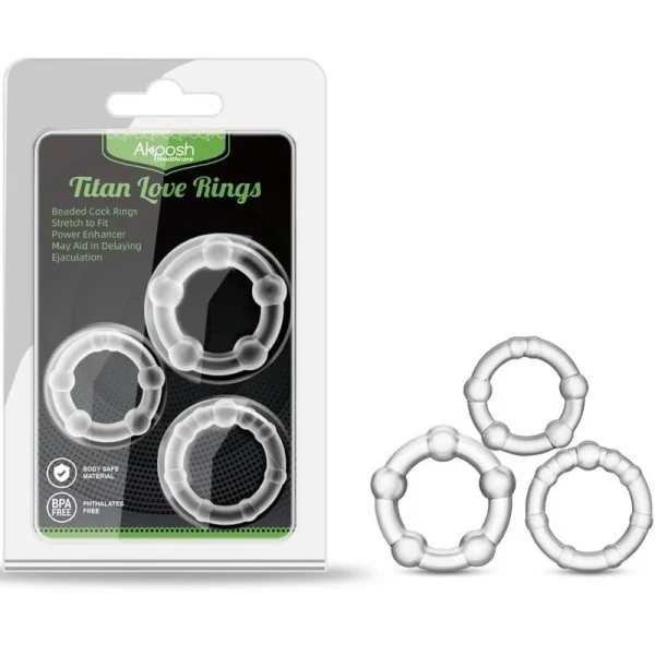 Titan Love Perlenring Fleisch von Armony For Him kaufen | Fesselliebe