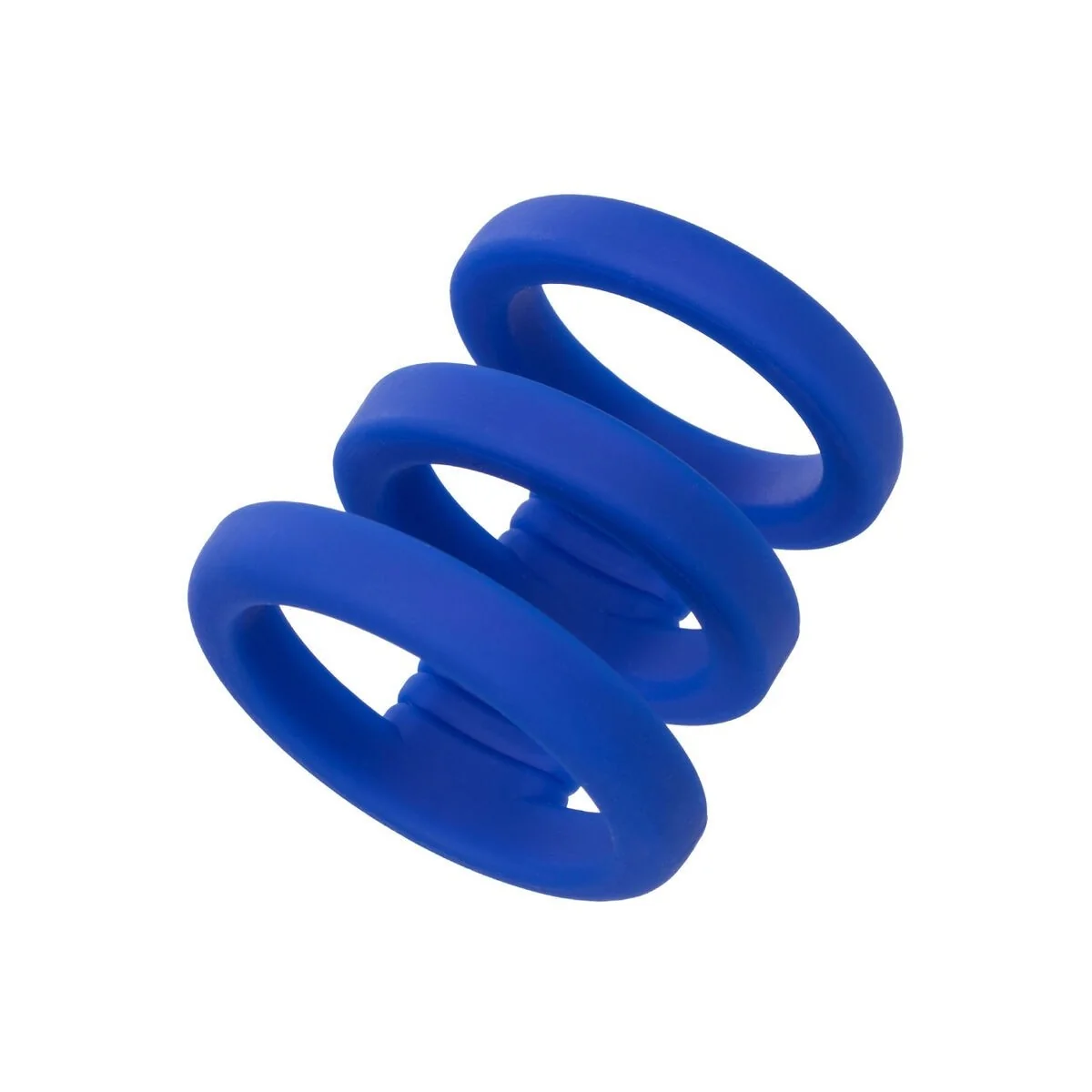 Admiral Dreifach-Cock-Cage Blau von Calexotics kaufen | Fesselliebe