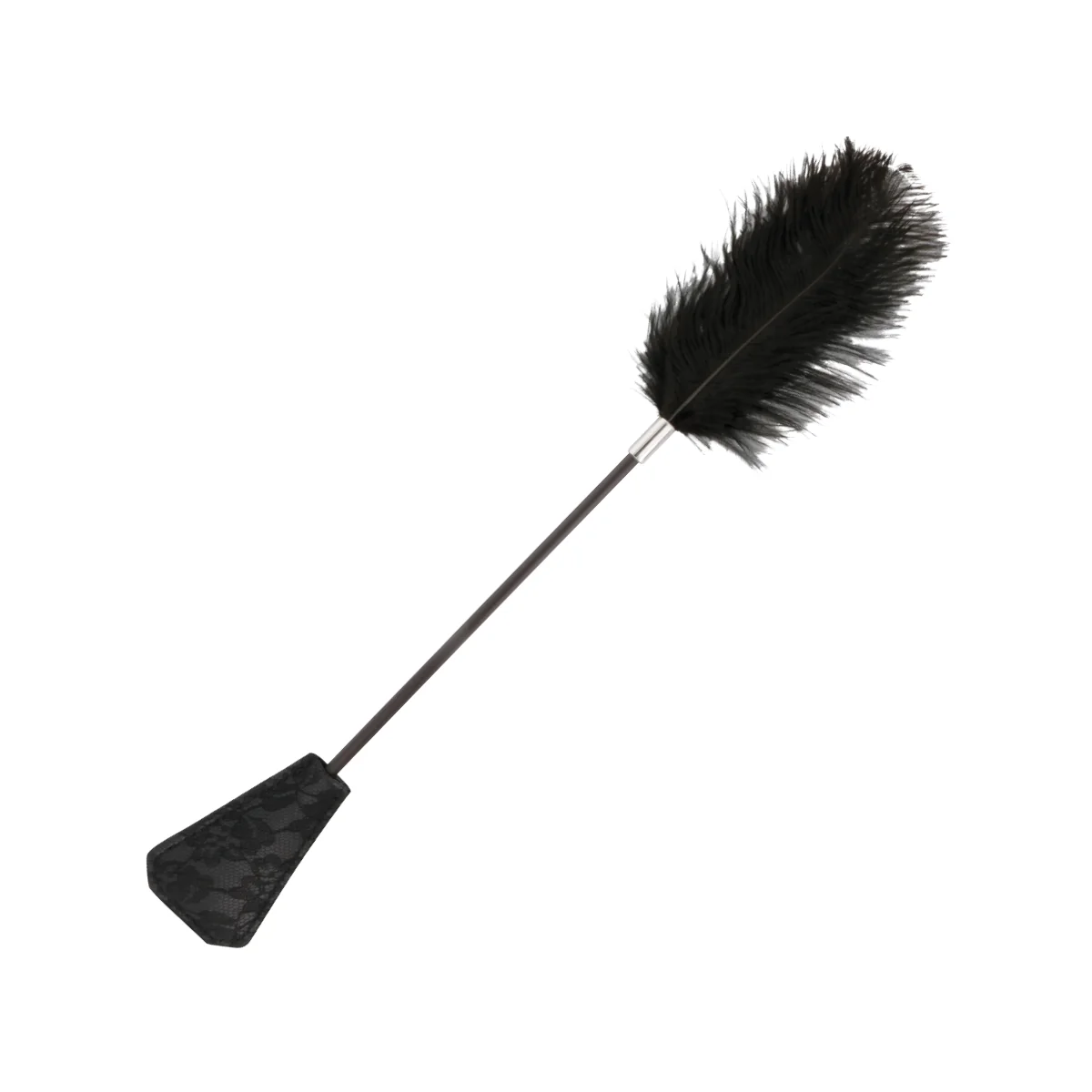 Schwarze Liebesfeder-Peiste 56 cm von Darkness Sensations kaufen | Fesselliebe