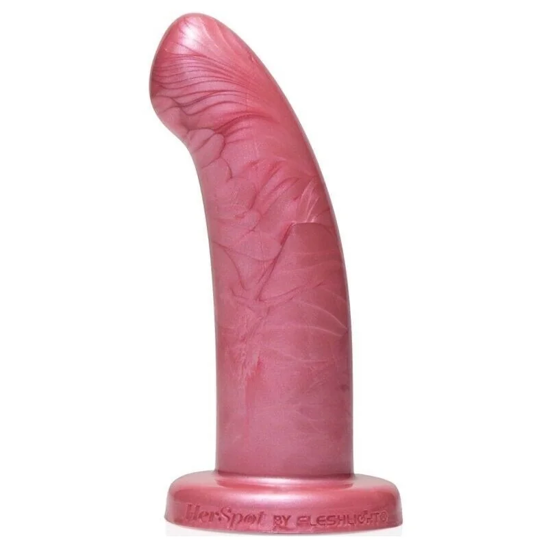 Gebogener Dildo Golden Rose M von Herspot kaufen | Fesselliebe