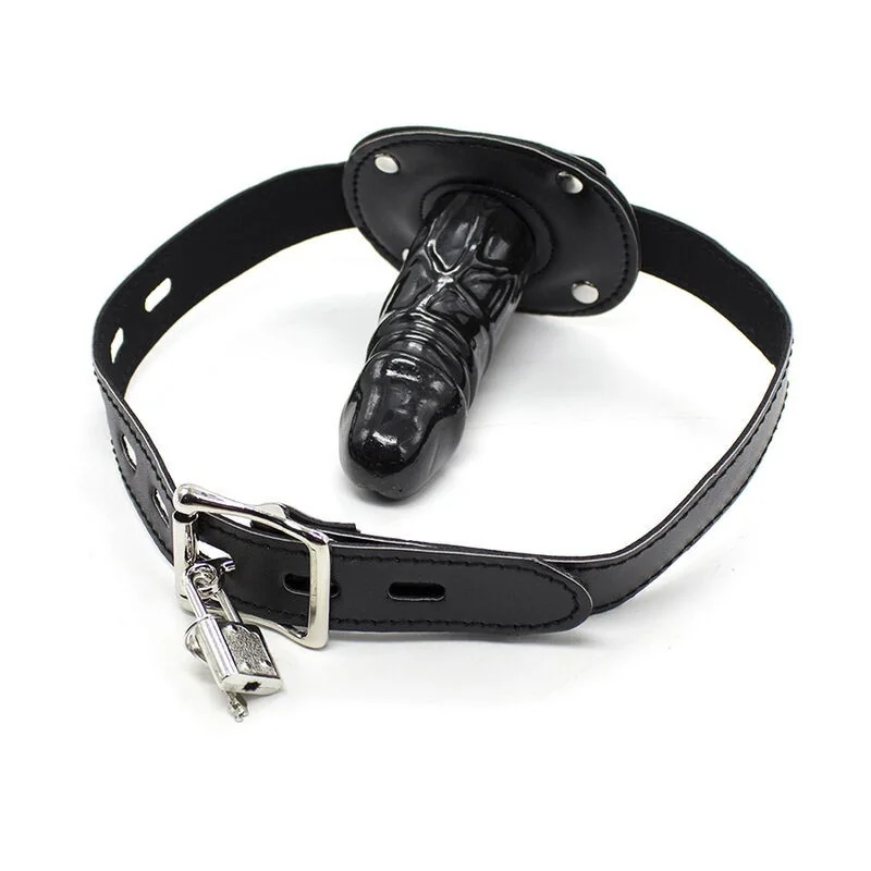 Tpe Penis Gag mit Vorhngeschloss L von Ohmama Fetish kaufen | Fesselliebe