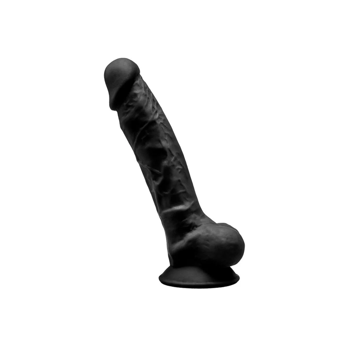 Modell 1 realistischer Penis Premium Silexpan Silikon Schwarz 17.5 cm von Silexd kaufen | Fesselliebe