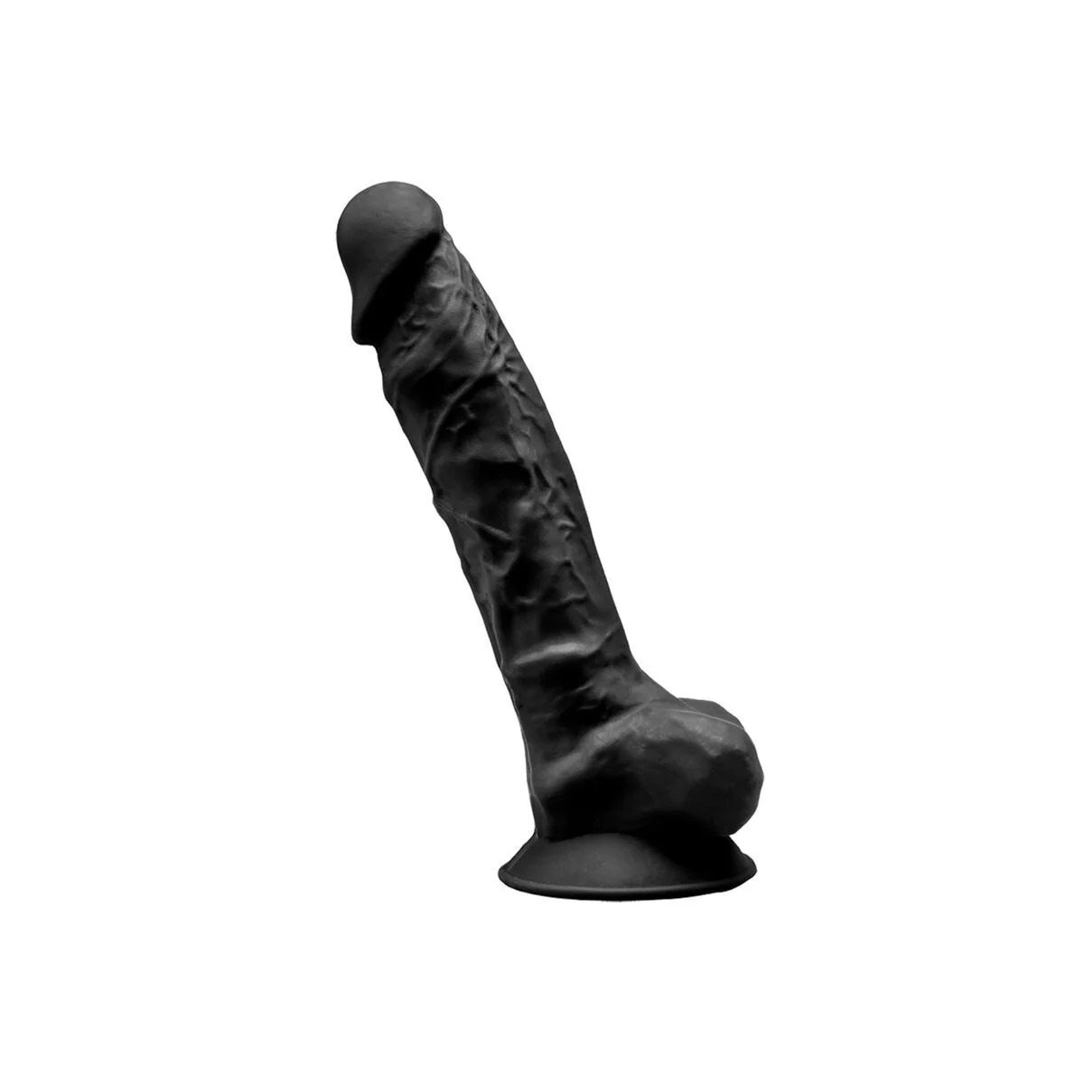 Modell 1 realistischer Penis Premium Silexpan Silikon Schwarz 23 cm von Silexd kaufen | Fesselliebe