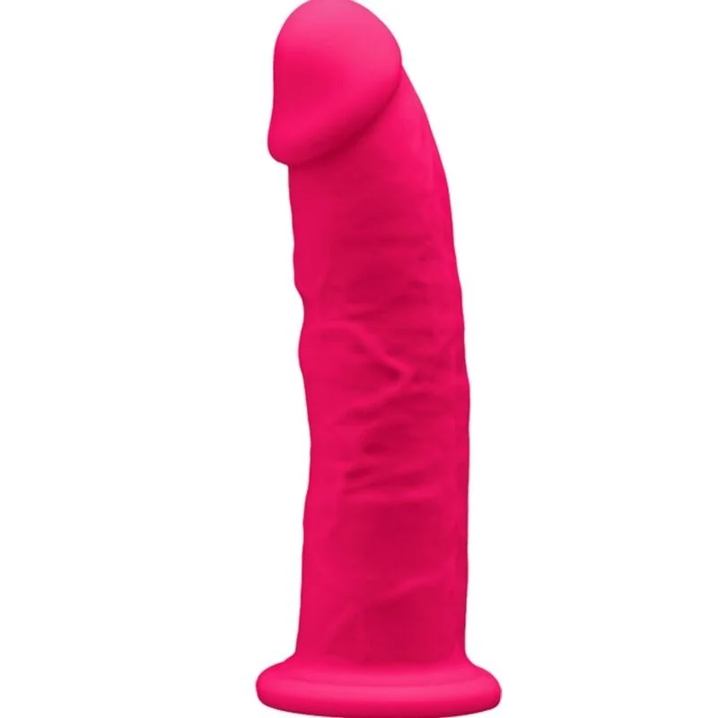 Modell 2 realistischer Penis Premium Silexpan Silikon Fuchsia 15 cm von Silexd kaufen | Fesselliebe
