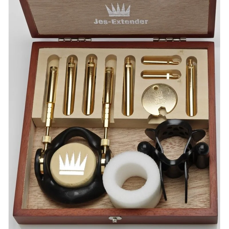 Vergoldete Penisvergrösserung von Jes-Extender kaufen | Fesselliebe