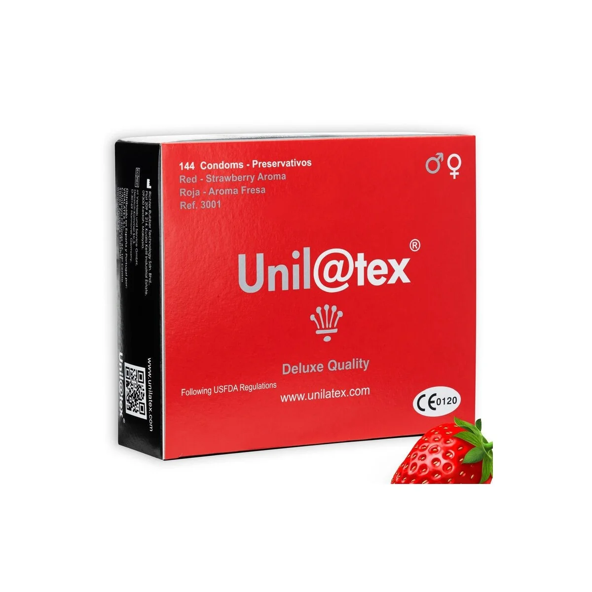 Red / Strawberry Preservatives 144 Stück von Unilatex kaufen | Fesselliebe
