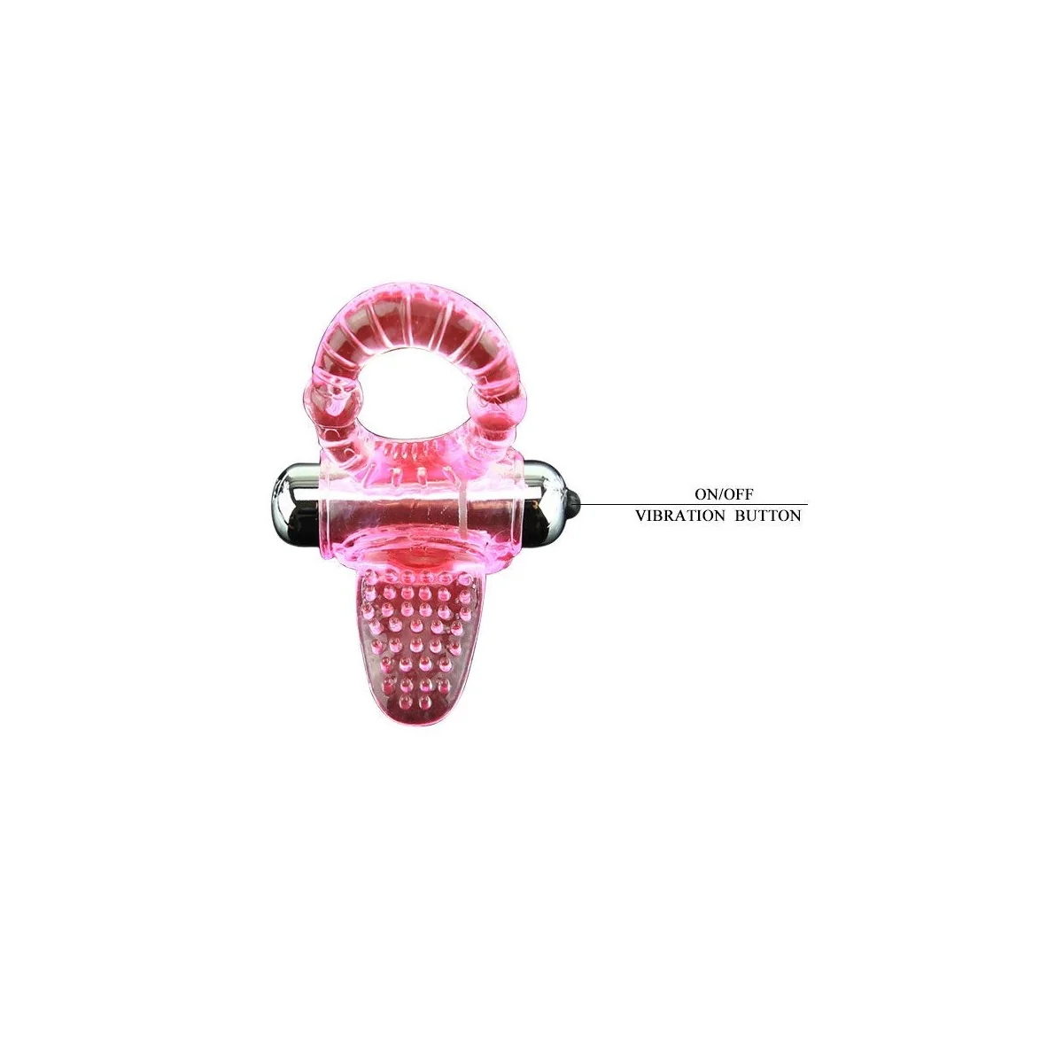 Sweet Abs 10 Rhythms Ring Rosa Vibrator Penisring von Baile For Him kaufen | Fesselliebe