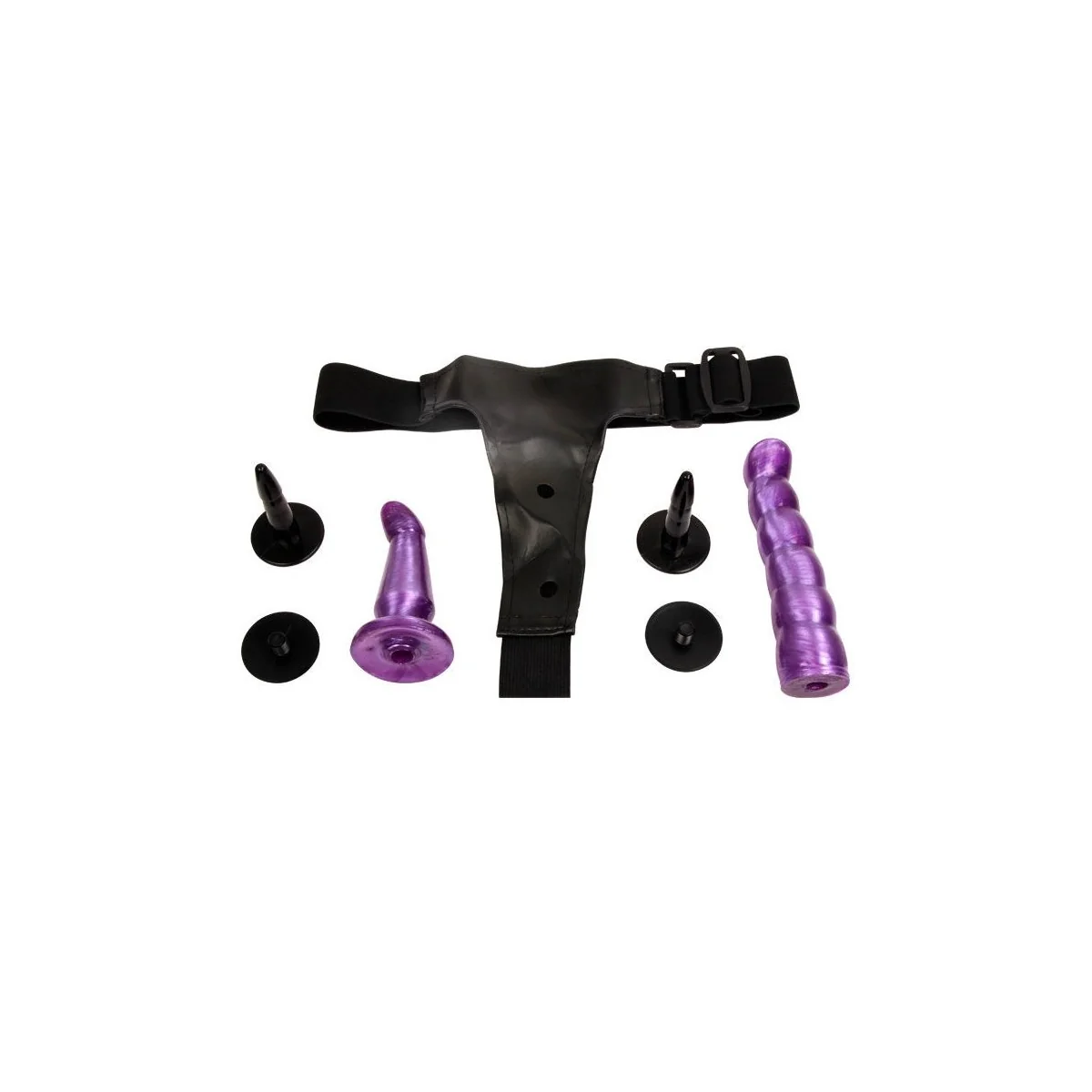 Weibliches Anal und Vaginalgeschirr Flieder G-Punkt 17 cm von Baile kaufen | Fesselliebe