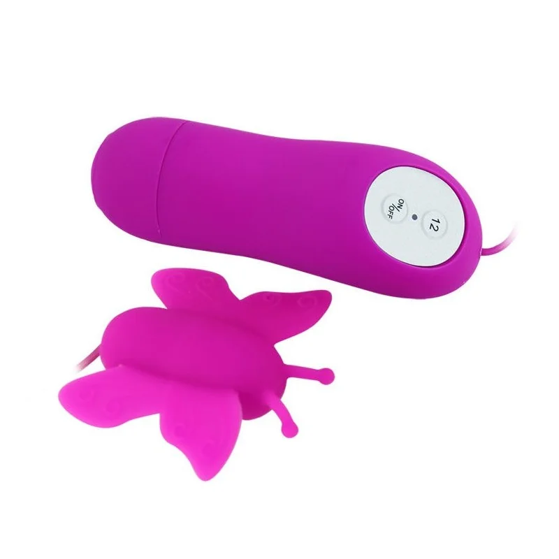 Love Eggs Butterfly Clitoris Stimulator 12 Geschwindigkeiten Lila mit Fernbedienung von Baile Stimulating kaufen | Fesselliebe 2