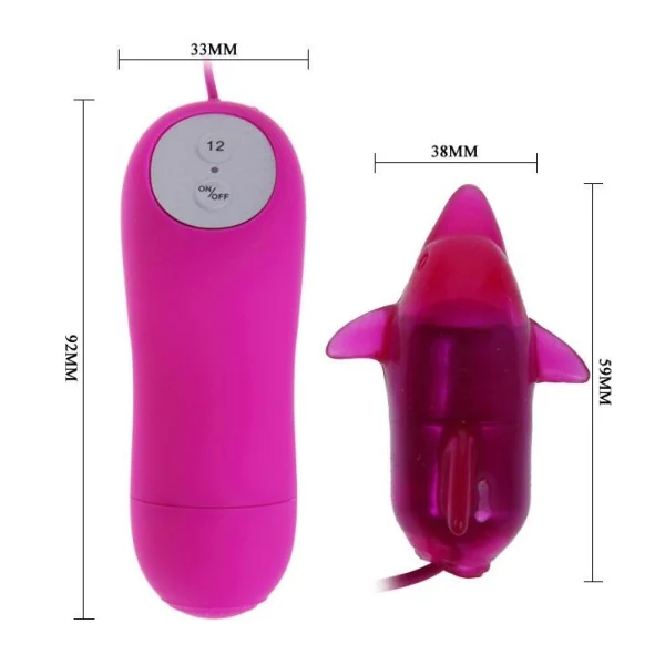 Niedlicher Secret Dolfin Vibrator 12v von Baile Stimulating kaufen | Fesselliebe