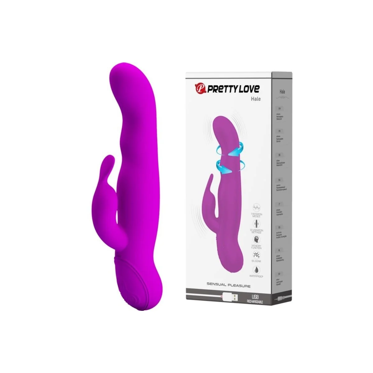 Hochwertiger Hale-Lilac-Rotator von Pretty Love High Grade kaufen | Fesselliebe