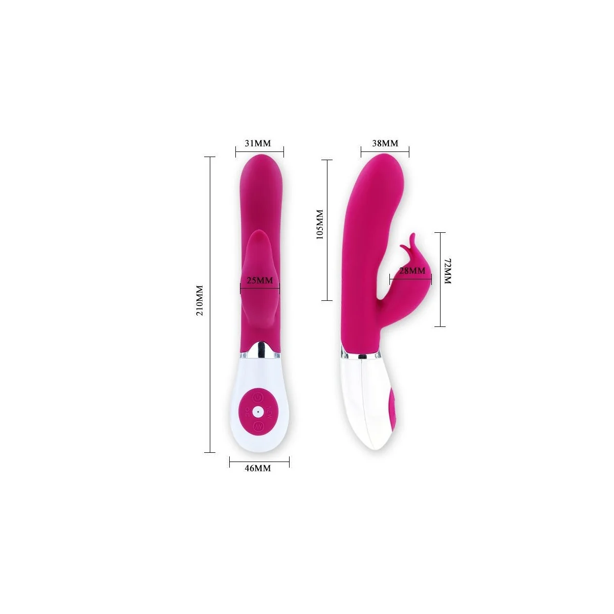 Flirtation Vibrator mit Felix-Stimulator von Pretty Love Flirtation kaufen | Fesselliebe