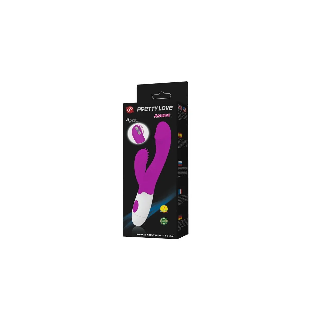 Vibrator Stimulator Andre von Pretty Love Flirtation kaufen | Fesselliebe