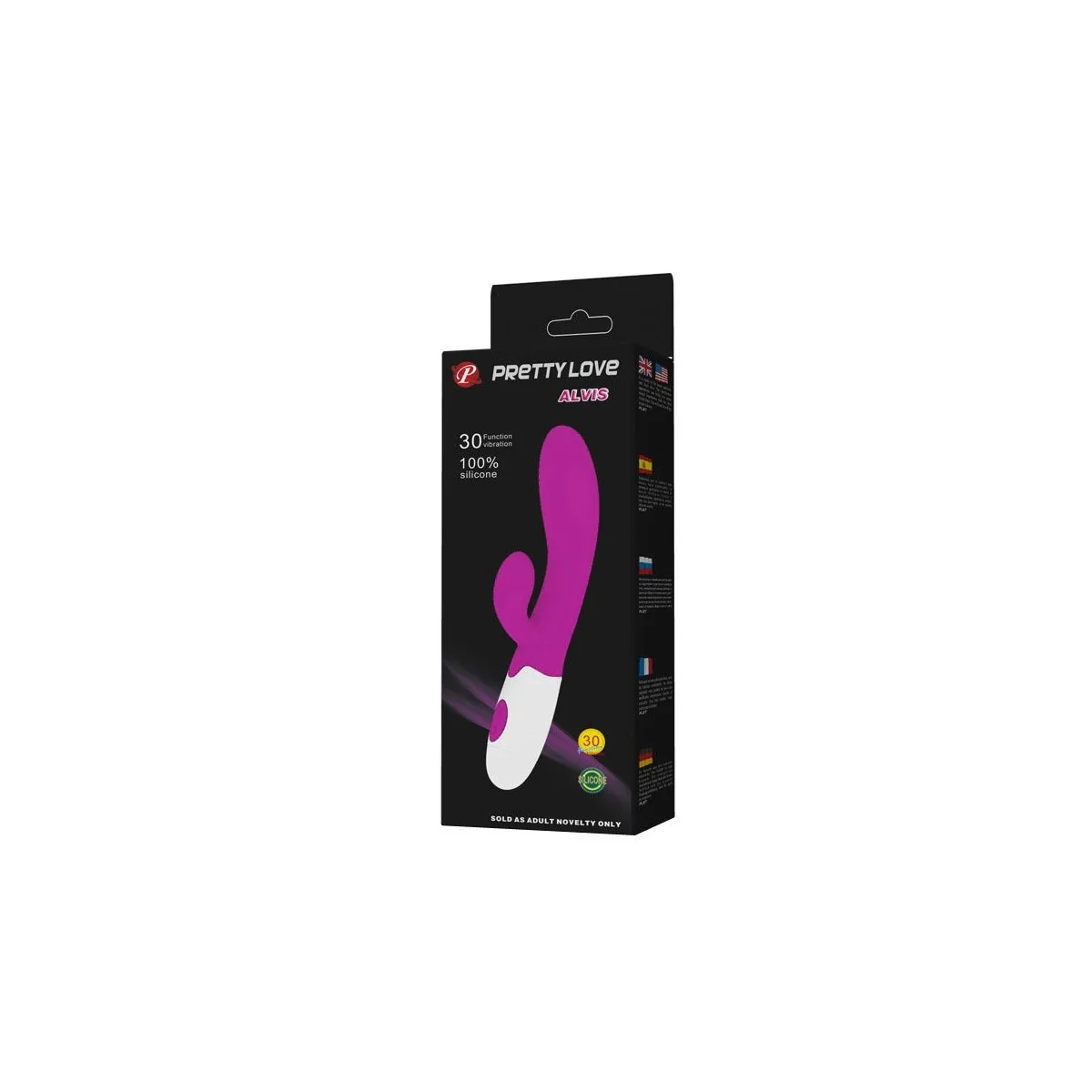 Flirtation Alvis Vibrator mit Klitoris-Stimulator von Pretty Love Flirtation kaufen | Fesselliebe
