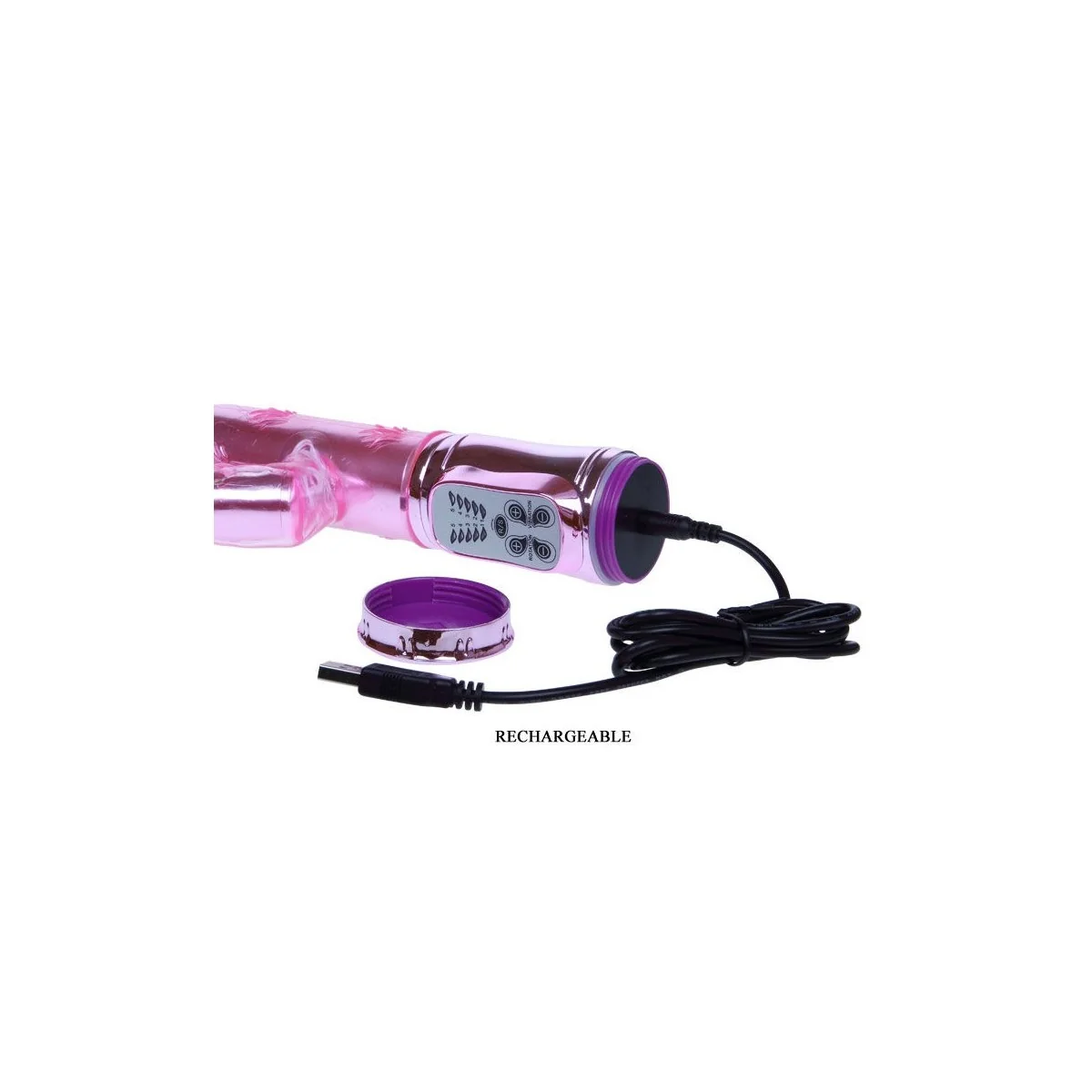 Pochender Bunny Pink Rampant Rotator von Baile Rotations kaufen | Fesselliebe