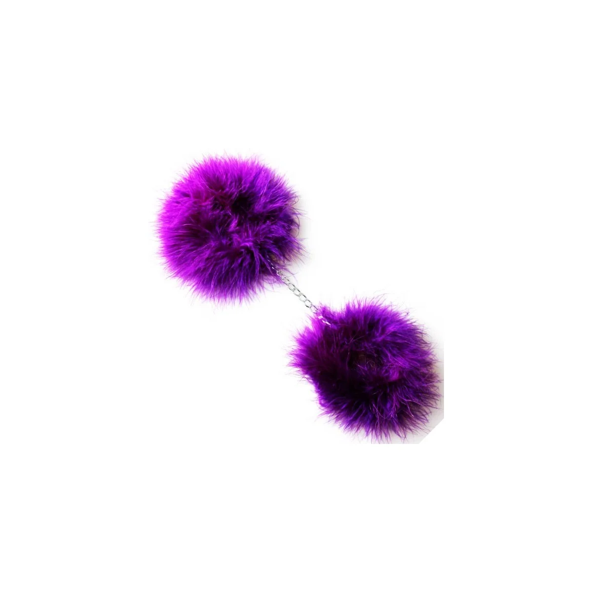 Lila Marabou-Handschellen von Secretplay 100% Fetish kaufen | Fesselliebe