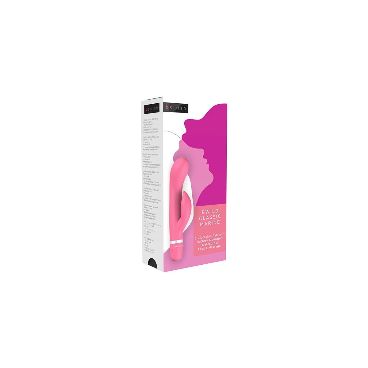 Bwild Classic Marine Rabbit Vibrator Guava von B Swish kaufen | Fesselliebe