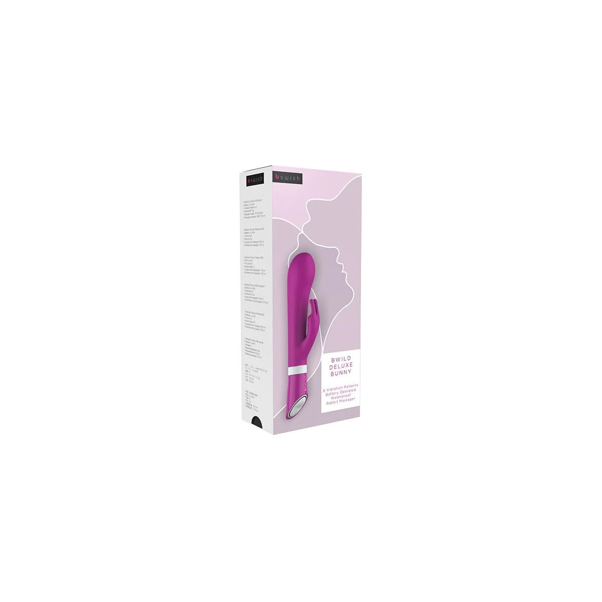 Bwild Deluxe Bunny Rabbit Vibrator Raspberry von B Swish kaufen | Fesselliebe