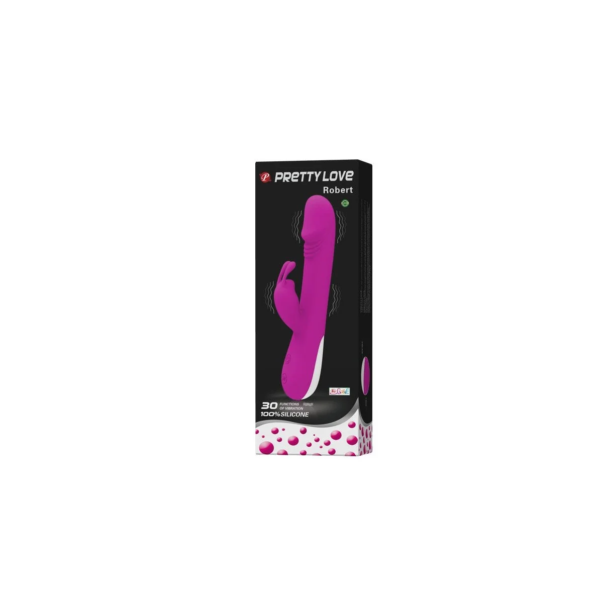 Flirtation Robert Vibrator mit Klitoris-Stimulator von Pretty Love Flirtation kaufen | Fesselliebe