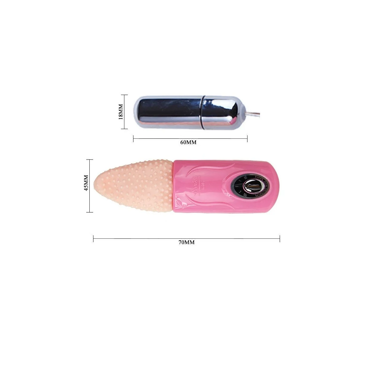 Zungenmassager 3v von Baile Vibrators kaufen | Fesselliebe