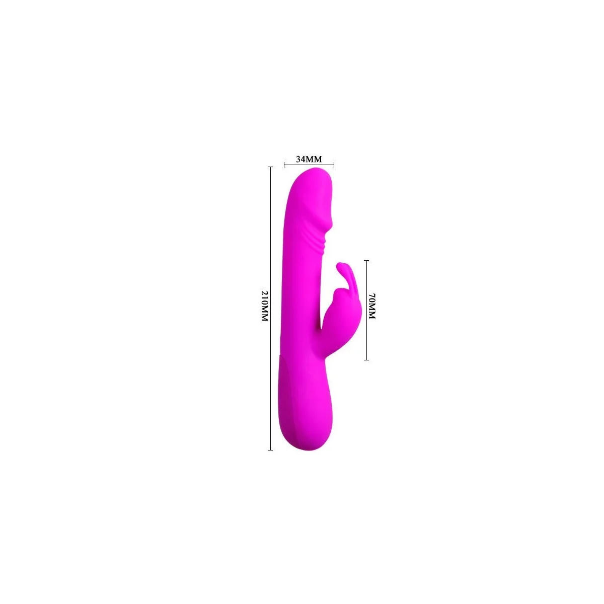 Flirtation Vibrator mit Kaninchen Clement von Pretty Love Flirtation kaufen | Fesselliebe