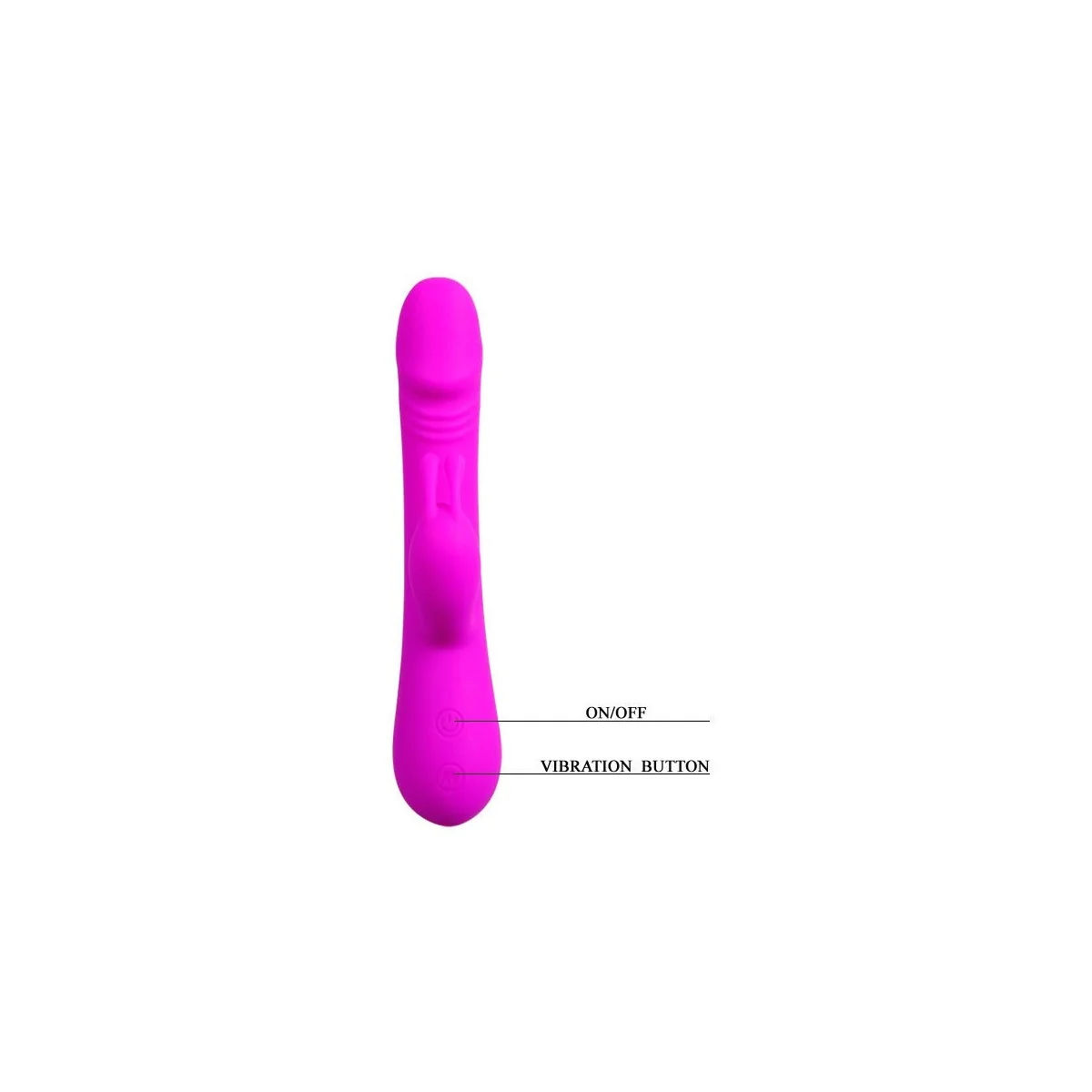 Flirtation Vibrator mit Kaninchen Clement von Pretty Love Flirtation kaufen | Fesselliebe