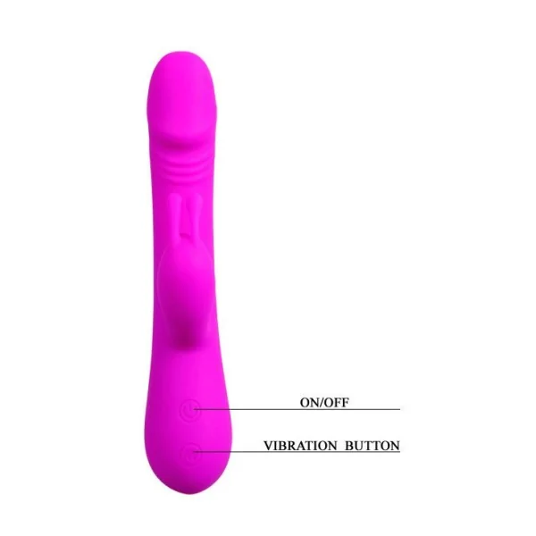 Flirtation Vibrator mit Kaninchen Clement von Pretty Love Flirtation kaufen | Fesselliebe