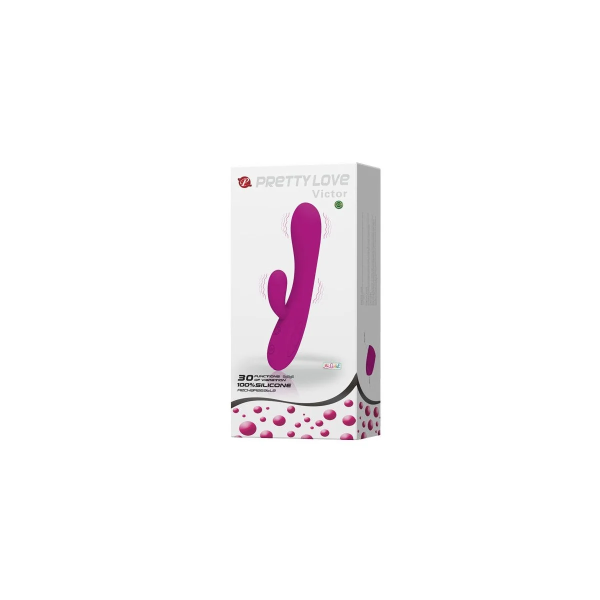 Smart Victor Vibrator mit Klitoristimulator von Pretty Love Smart kaufen | Fesselliebe
