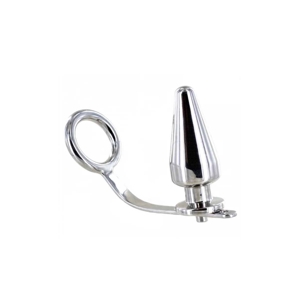 Stahlring mit Analplug 80 X 55 Mm von Metal Hard kaufen | Fesselliebe