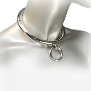 Bdsm-Halskette mit Ring 10cm von Metal Hard kaufen | Fesselliebe