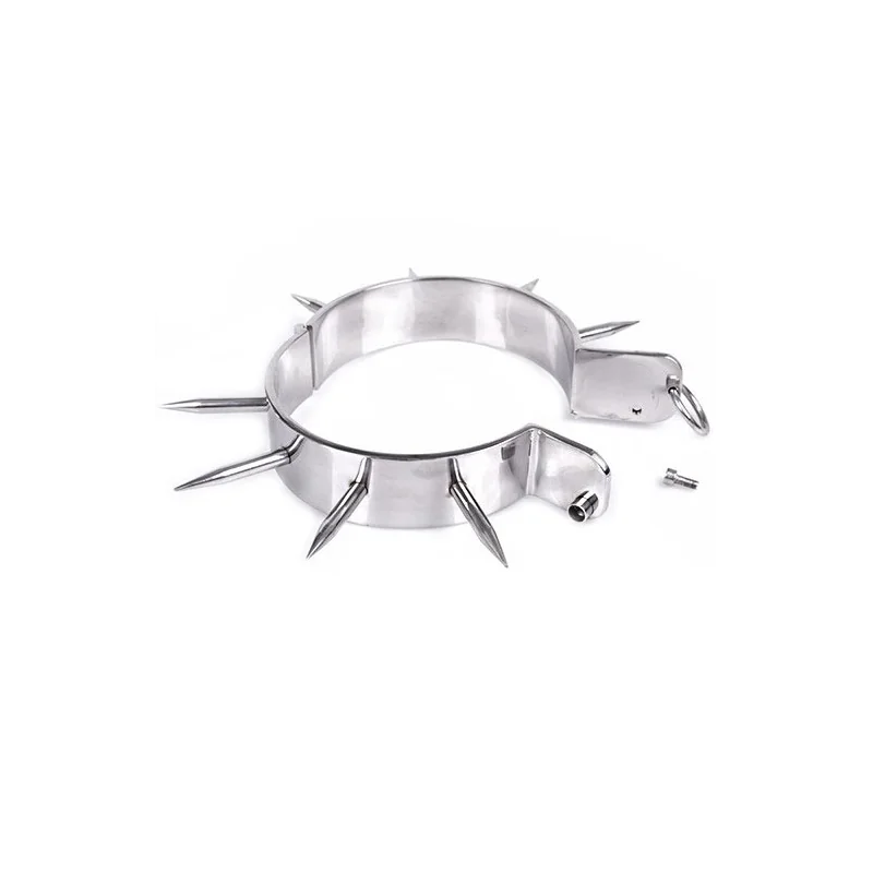 Bdsm-Sklavenhalsband mit Spitzen von Metal Hard kaufen | Fesselliebe 2