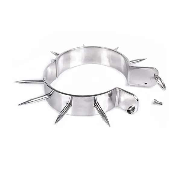 Bdsm-Sklavenhalsband mit Spitzen von Metal Hard kaufen | Fesselliebe