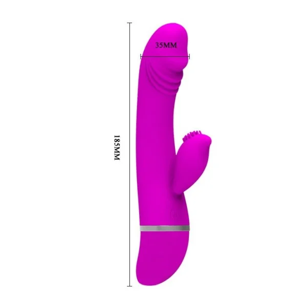 Flirtation Vibrator mit Kaninchen David von Pretty Love Flirtation kaufen | Fesselliebe