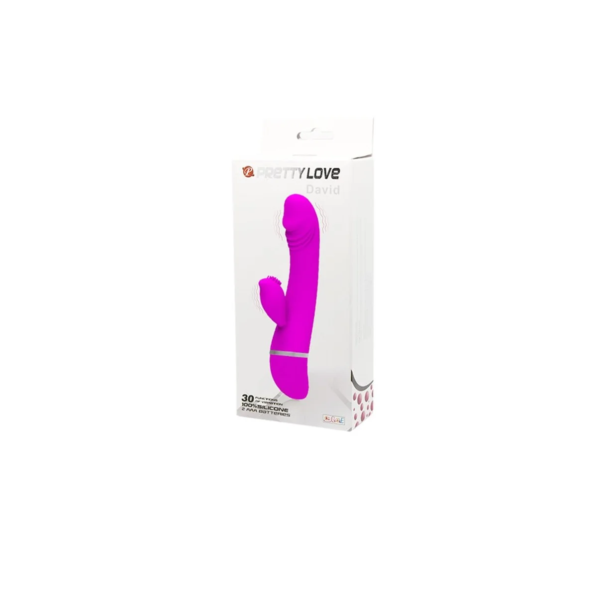 Flirtation Vibrator mit Kaninchen David von Pretty Love Flirtation kaufen | Fesselliebe