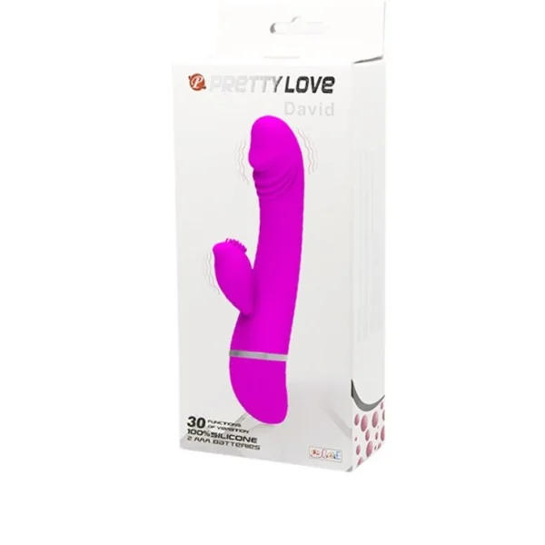 Flirtation Vibrator mit Kaninchen David von Pretty Love Flirtation kaufen | Fesselliebe