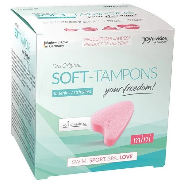 Original Weiche Tampons Mini 3 Stück von Joydivision Soft-Tampons kaufen | Fesselliebe